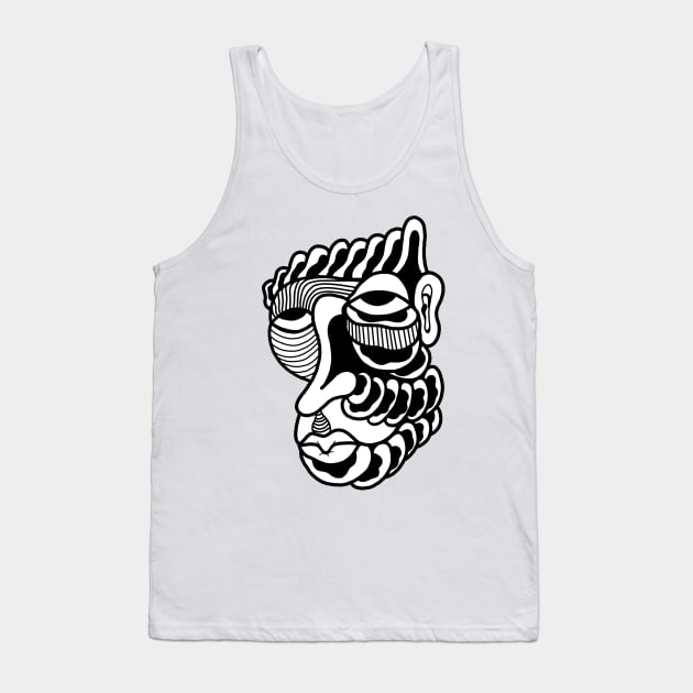 Phone Face 01 Tank Top by PLS